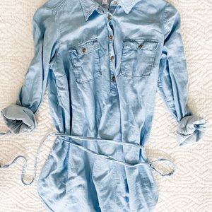 Maternity button down shirt/dress